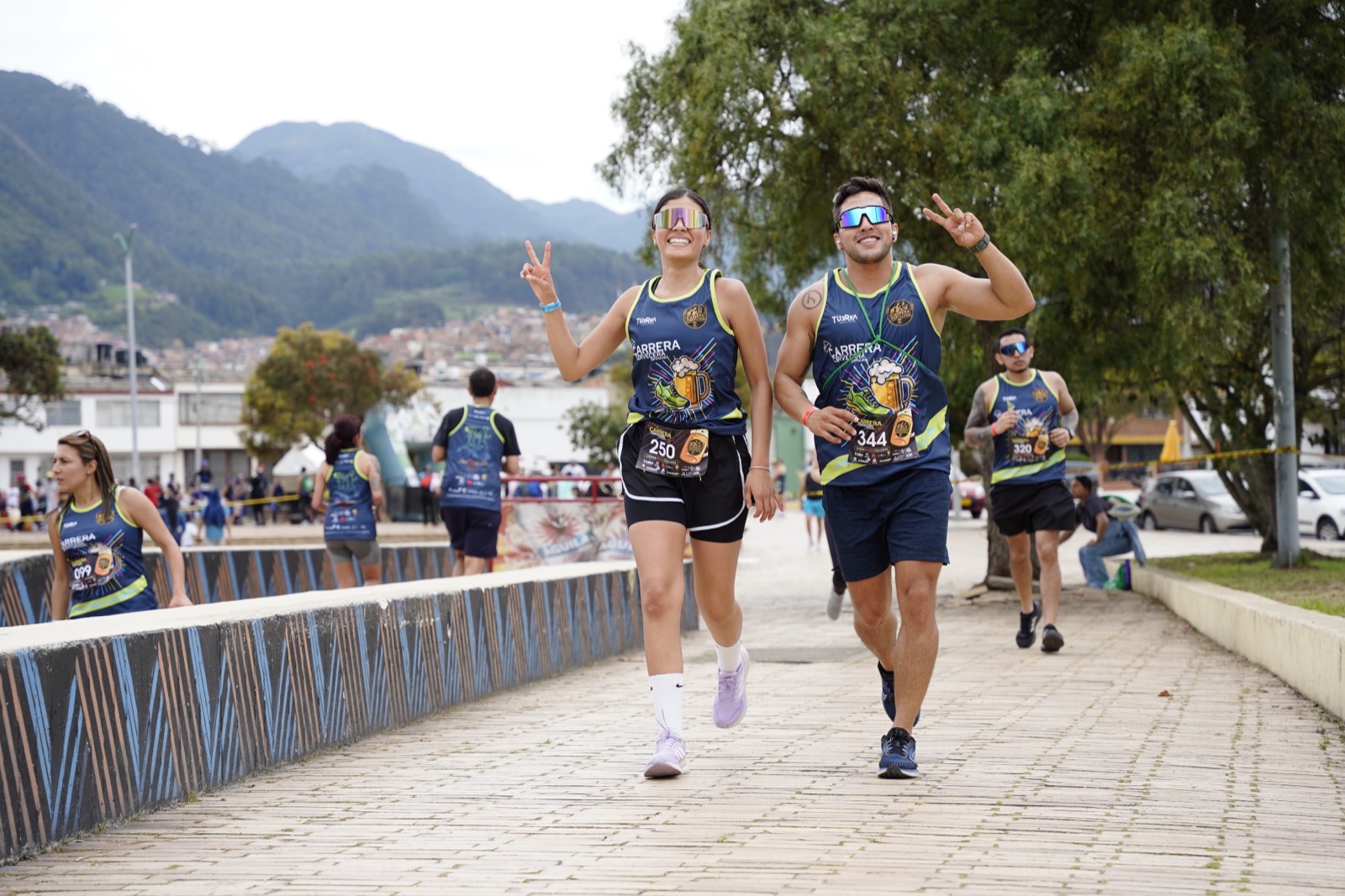 Carrera Cervecera — postal