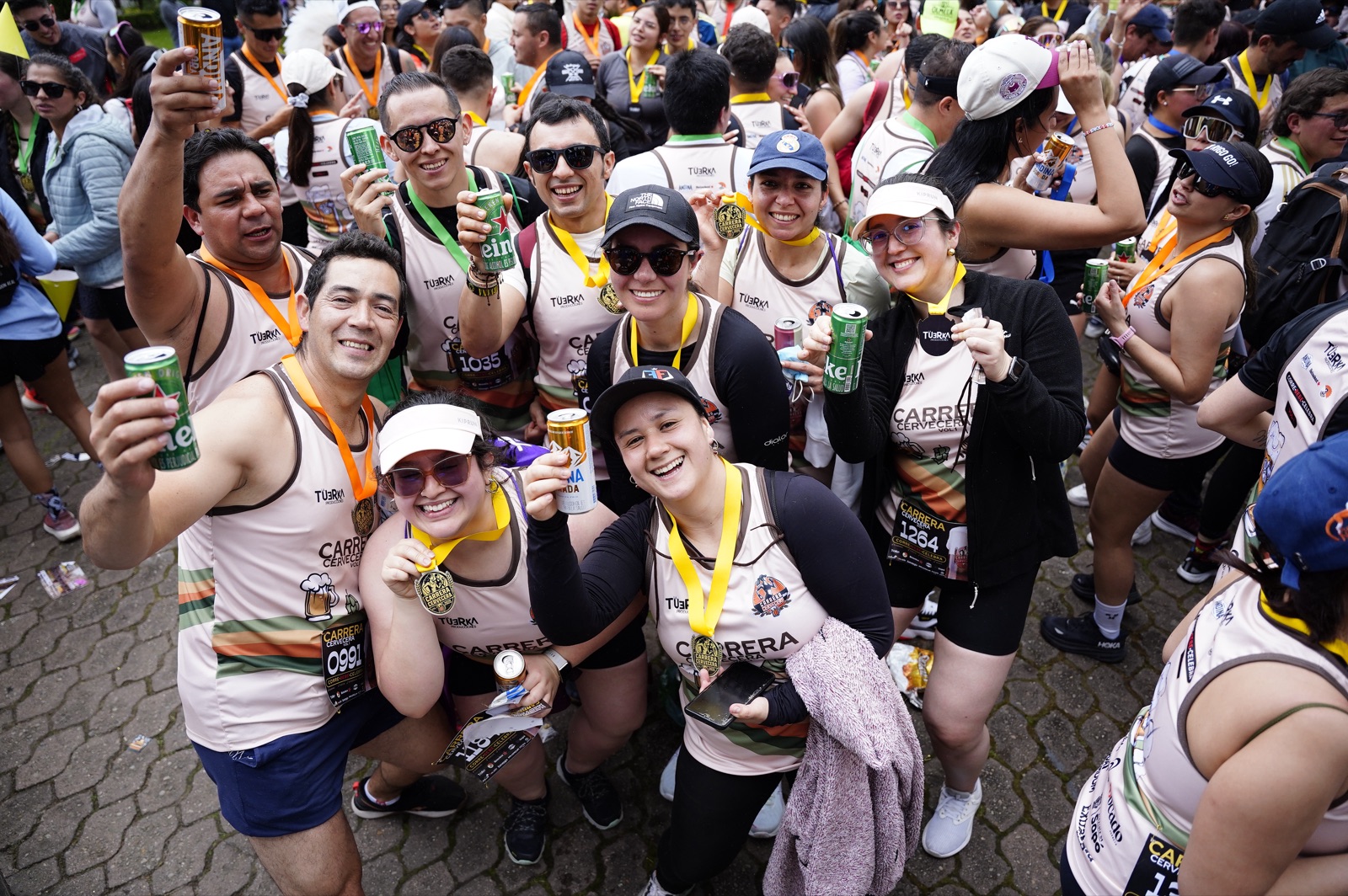 Carrera Cervecera — postal
