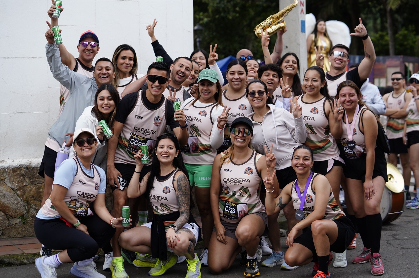 Carrera Cervecera — postal